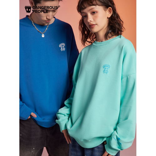 Dangerouspeople薛之謙dsp托頭紙袋人圓領寬松百搭落肩袖衛衣上衣 Dangerouspeople薛之謙dsp托頭紙袋人圓領寬松百搭落肩袖衛衣上衣