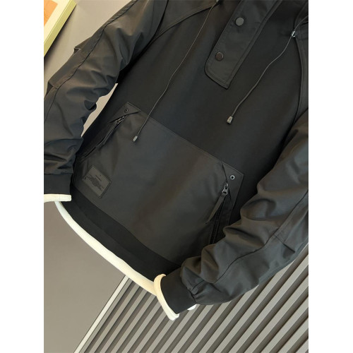 秋冬大口袋加絨工裝拉鍊套頭連帽衛衣男士純色拼接休閒百搭上衣潮 秋冬大口袋加絨工裝拉鍊套頭連帽衛衣男士純色拼接休閒百搭上衣潮