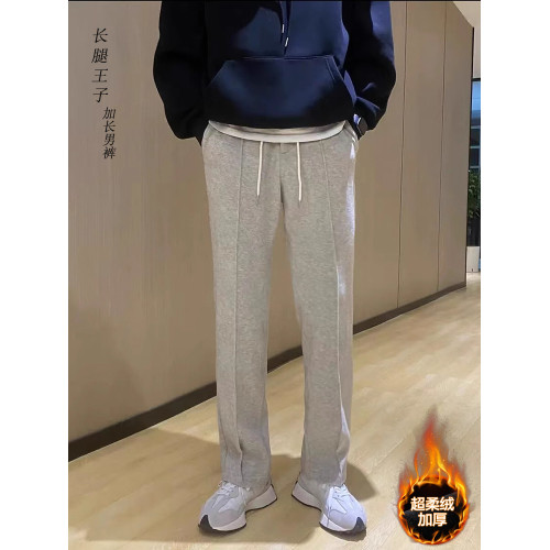 純棉加長版青少年男瘦高個子春秋款190垂感直筒休閒運動長腿衛褲 純棉加長版青少年男瘦高個子春秋款190垂感直筒休閒運動長腿衛褲