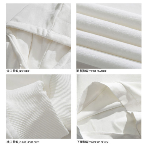 春秋季港風個性純色連帽開衫衛衣男女簡約百搭外套情侶寬松上衣潮 春秋季港風個性純色連帽開衫衛衣男女簡約百搭外套情侶寬松上衣潮