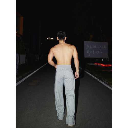 PAPASLILMONSTER美式街頭Cleanfit 設計感長褲簡約百搭運動衛褲男 PAPASLILMONSTER美式街頭Cleanfit 設計感長褲簡約百搭運動衛褲男