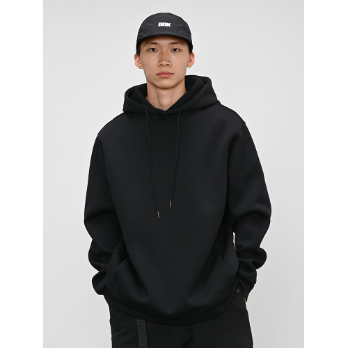 bboy 重磅純色帽衫 街舞嘻哈淨色長袖連帽衛衣hiphop說唱滑板潮流