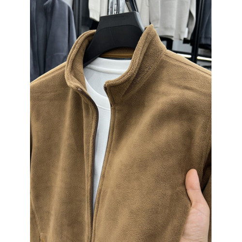 潮牌搖粒絨立領外套男士秋冬季開衫衛衣男抓絨保暖雙面搖粒絨上衣 潮牌搖粒絨立領外套男士秋冬季開衫衛衣男抓絨保暖雙面搖粒絨上衣