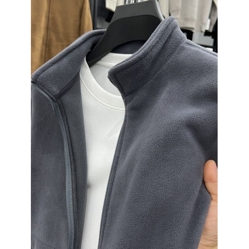 潮牌搖粒絨立領外套男士秋冬季開衫衛衣男抓絨保暖雙面搖粒絨上衣 潮牌搖粒絨立領外套男士秋冬季開衫衛衣男抓絨保暖雙面搖粒絨上衣