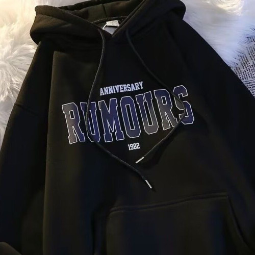 【加絨加厚】秋冬季男女連帽衛衣寬松大碼帽衫套頭上衣保暖外套潮 【加絨加厚】秋冬季男女連帽衛衣寬松大碼帽衫套頭上衣保暖外套潮