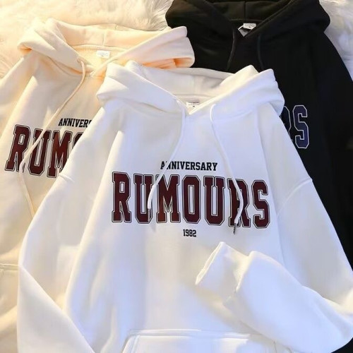 【加絨加厚】秋冬季男女連帽衛衣寬松大碼帽衫套頭上衣保暖外套潮 【加絨加厚】秋冬季男女連帽衛衣寬松大碼帽衫套頭上衣保暖外套潮