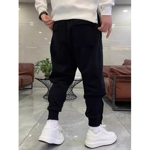 秋季新款男褲小腳休閒褲運動褲時尚衛褲潮流束腳哈倫褲ins長褲子 秋季新款男褲小腳休閒褲運動褲時尚衛褲潮流束腳哈倫褲ins長褲子