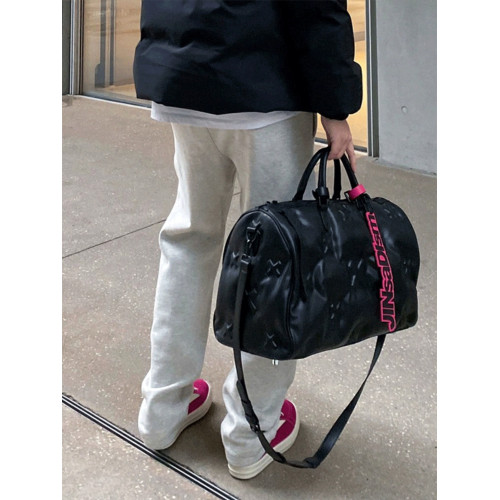 白灰色重磅彎刀衛褲男春秋款美式高街香蕉鐮刀褲子直筒運動休閒褲 白灰色重磅彎刀衛褲男春秋款美式高街香蕉鐮刀褲子直筒運動休閒褲