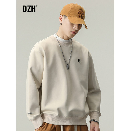 男士美式重磅衛衣冬季衣服圓領長袖上衣潮牌2025新款加絨加厚男裝 男士美式重磅衛衣冬季衣服圓領長袖上衣潮牌2025新款加絨加厚男裝