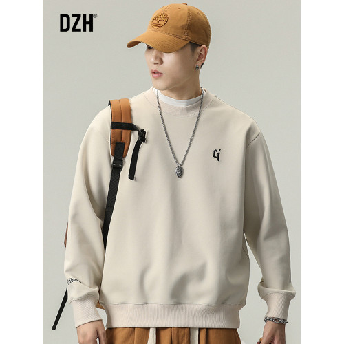 男士美式重磅衛衣冬季衣服圓領長袖上衣潮牌2025新款加絨加厚男裝 男士美式重磅衛衣冬季衣服圓領長袖上衣潮牌2025新款加絨加厚男裝