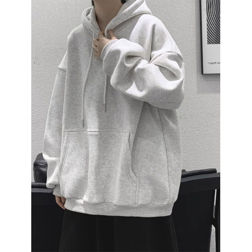 純棉美式連帽加絨衛衣男女早秋冬oversize新款情侶裝衣服重磅外套 純棉美式連帽加絨衛衣男女早秋冬oversize新款情侶裝衣服重磅外套