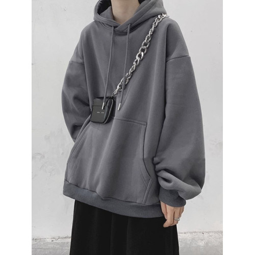 純棉美式連帽加絨衛衣男女早秋冬oversize新款情侶裝衣服重磅外套 純棉美式連帽加絨衛衣男女早秋冬oversize新款情侶裝衣服重磅外套