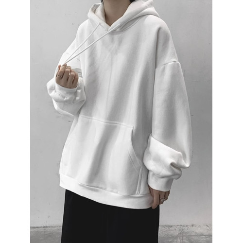 純棉美式連帽加絨衛衣男女早秋冬oversize新款情侶裝衣服重磅外套 純棉美式連帽加絨衛衣男女早秋冬oversize新款情侶裝衣服重磅外套