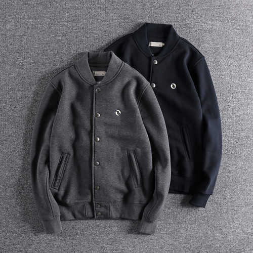 新款加絨衛衣外套男春秋歐美潮流休閒棒球服修身飛行夾克男 新款加絨衛衣外套男春秋歐美潮流休閒棒球服修身飛行夾克男