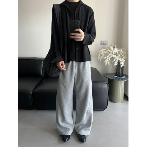 OKINE/內弧結搆休閒衛褲立體版型抗皺面料cleanfit彈力長褲男女 OKINE/內弧結搆休閒衛褲立體版型抗皺面料cleanfit彈力長褲男女