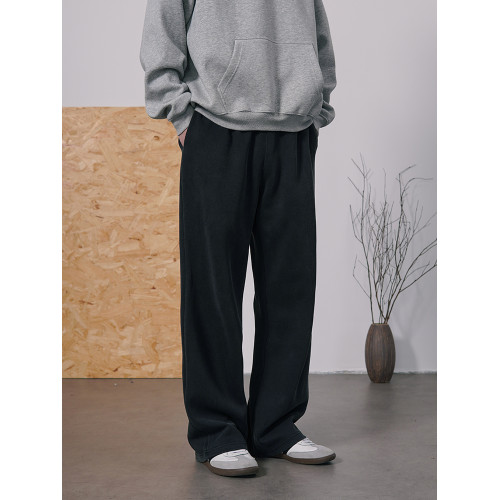 Luminelle水洗衛褲春夏寬松垂感直筒褲水洗做舊百搭薄款休閒褲 Luminelle水洗衛褲春夏寬松垂感直筒褲水洗做舊百搭薄款休閒褲