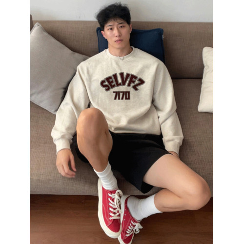 2024秋冬季新款美式hiphop印花潮牌設計感圓領衛衣男加絨加厚上衣 2024秋冬季新款美式hiphop印花潮牌設計感圓領衛衣男加絨加厚上衣