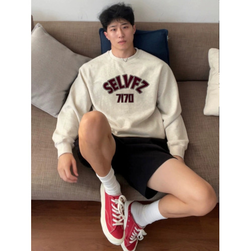 2024秋冬季新款美式hiphop印花潮牌設計感圓領衛衣男加絨加厚上衣 2024秋冬季新款美式hiphop印花潮牌設計感圓領衛衣男加絨加厚上衣