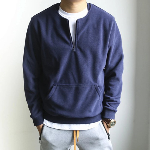 日系復古冬季男士加厚雙面抓絨搖粒絨保暖套頭衫加絨衛衣上衣外套 日系復古冬季男士加厚雙面抓絨搖粒絨保暖套頭衫加絨衛衣上衣外套