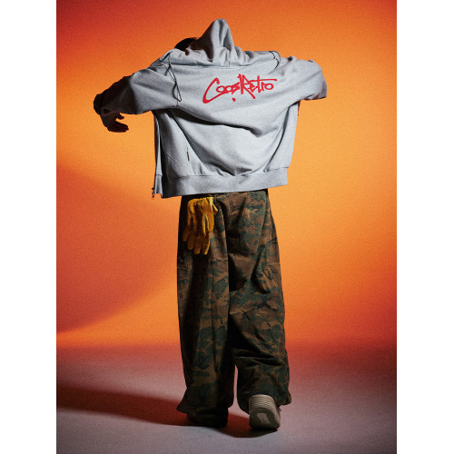 CoosRetro美式復古重磅420g連帽開衫拉鍊衛衣休閒外套情侶上衣 CoosRetro美式復古重磅420g連帽開衫拉鍊衛衣休閒外套情侶上衣