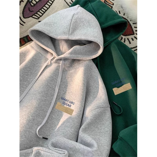 重磅100%純棉連帽衛衣男裝秋冬寬松加絨痞帥港風復古美式潮流百搭 重磅100%純棉連帽衛衣男裝秋冬寬松加絨痞帥港風復古美式潮流百搭