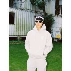 GENIUSCLUB2025秋冬新品基礎刺綉美式街頭潮流運動衛衣衛褲套裝