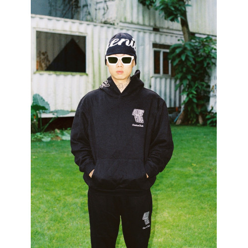 GENIUSCLUB2025秋冬新品基礎刺綉美式街頭潮流運動衛衣衛褲套裝 GENIUSCLUB2025秋冬新品基礎刺綉美式街頭潮流運動衛衣衛褲套裝