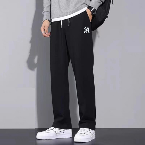 純棉運動褲男長褲夏薄款寬松休閒直筒褲純色褲子春秋款男士衛褲 純棉運動褲男長褲夏薄款寬松休閒直筒褲純色褲子春秋款男士衛褲