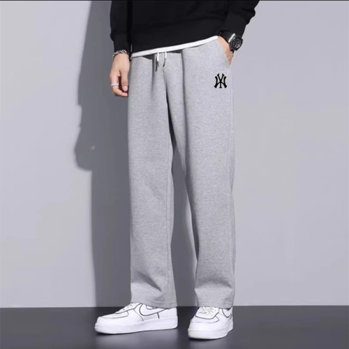 純棉運動褲男長褲夏薄款寬松休閒直筒褲純色褲子春秋款男士衛褲 純棉運動褲男長褲夏薄款寬松休閒直筒褲純色褲子春秋款男士衛褲