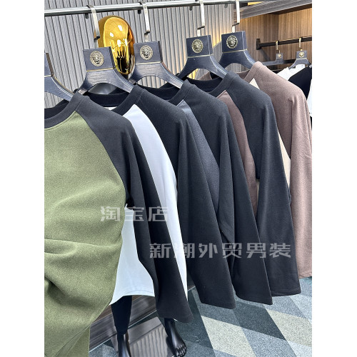 插肩袖~AB德絨自髮熱!櫃400+!秋冬男士保暖圓領打底衫衛衣T恤潮 插肩袖~AB德絨自髮熱!櫃400+!秋冬男士保暖圓領打底衫衛衣T恤潮