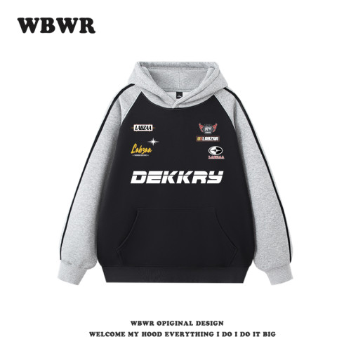 美式vibe高街字母印花連帽衛衣男秋季潮牌寬松插肩三條杠外套上衣 美式vibe高街字母印花連帽衛衣男秋季潮牌寬松插肩三條杠外套上衣