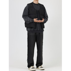 CEZPHISON做舊圓領衛衣美式寬松長袖VINTAGE風高街休閒套頭上衣男