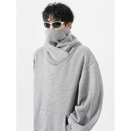 新款重磅忍者堆堆領衛衣男秋季美式機能風連帽衫寬松社恐i人外套 新款重磅忍者堆堆領衛衣男秋季美式機能風連帽衫寬松社恐i人外套