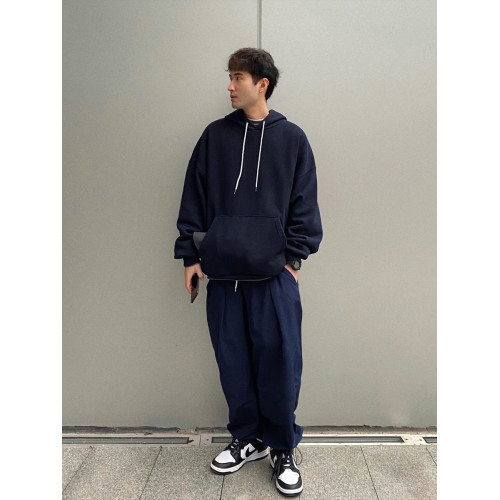 日系復古連帽衛衣男寬松大碼美式重磅純色運動休閒連帽衫cityboy 日系復古連帽衛衣男寬松大碼美式重磅純色運動休閒連帽衫cityboy