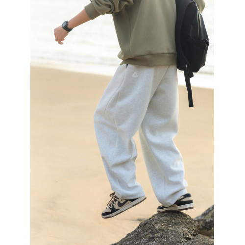 呂小虎美式潮流重磅衛褲男士秋冬寬松直筒休閒褲青少年針織運動褲 呂小虎美式潮流重磅衛褲男士秋冬寬松直筒休閒褲青少年針織運動褲