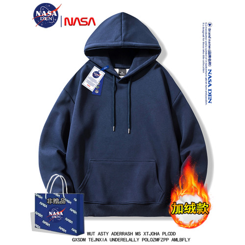 NASA聯名重磅衛衣男秋冬新款美式潮牌潮流情侶寬松加絨連帽外套衫 NASA聯名重磅衛衣男秋冬新款美式潮牌潮流情侶寬松加絨連帽外套衫