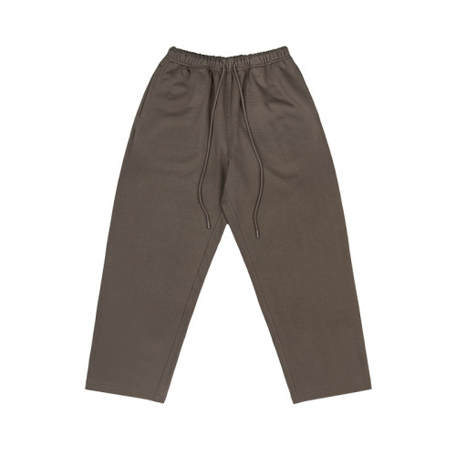 IDLT 濶腿衛褲400g全棉寬松運動休閒褲街頭基礎款簡約潮男ins IDLT 濶腿衛褲400g全棉寬松運動休閒褲街頭基礎款簡約潮男ins