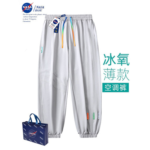 NASA聯名褲子男春秋加肥加大碼衛褲寬松束腳男士美式休閒運動長褲 NASA聯名褲子男春秋加肥加大碼衛褲寬松束腳男士美式休閒運動長褲