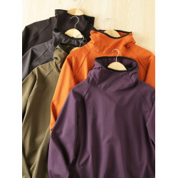 日系忍者風！半遮面連帽！秋季薄款泡泡紗寬松簡約運動長袖衛衣男