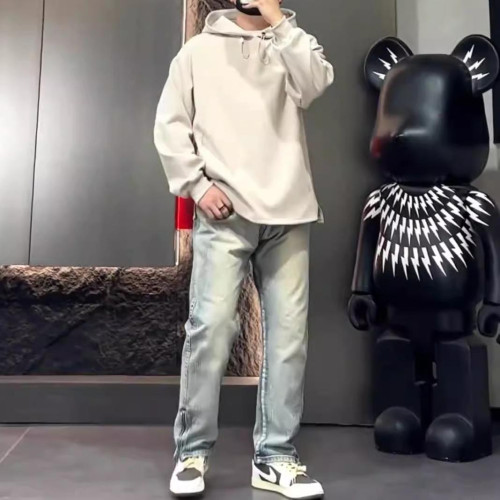 胖俗俗【美式連帽衛衣】2024秋冬新款抗皺連帽口袋衛衣