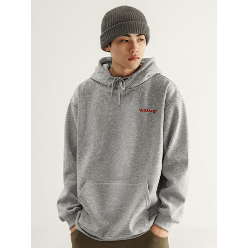 WASSUP HEODS潮牌衛衣男連帽上衣外套字母重磅加絨春秋冬百搭國潮