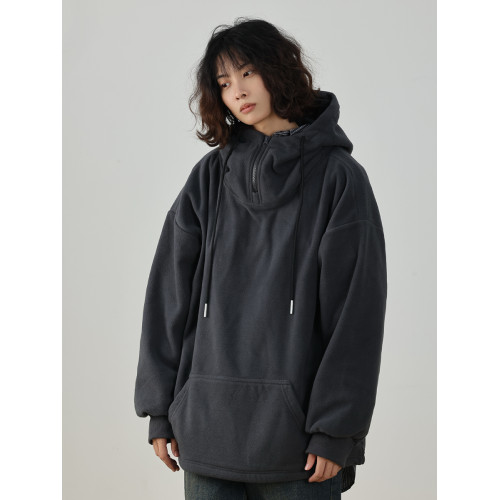 水曜日定休 日系套頭搖粒絨連帽重磅衛衣男女美式外套寬松復古潮 水曜日定休 日系套頭搖粒絨連帽重磅衛衣男女美式外套寬松復古潮