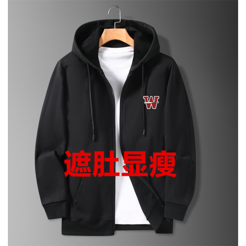 春秋男士衛衣大碼開衫連帽寬松加肥加大號純棉長袖外套胖子上衣 春秋男士衛衣大碼開衫連帽寬松加肥加大號純棉長袖外套胖子上衣