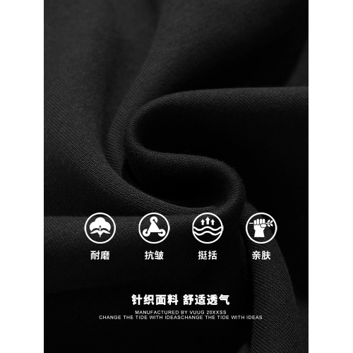 休閒衛褲短褲男夏季新款潮流潮牌寬松跑步運動褲子男生針織五分褲 休閒衛褲短褲男夏季新款潮流潮牌寬松跑步運動褲子男生針織五分褲