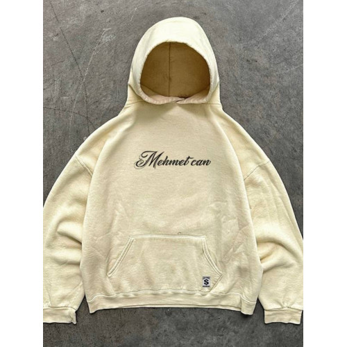 搞錢做慈善 400克重磅!花體英文西海岸男女同款打底連帽衛衣 搞錢做慈善 400克重磅!花體英文西海岸男女同款打底連帽衛衣