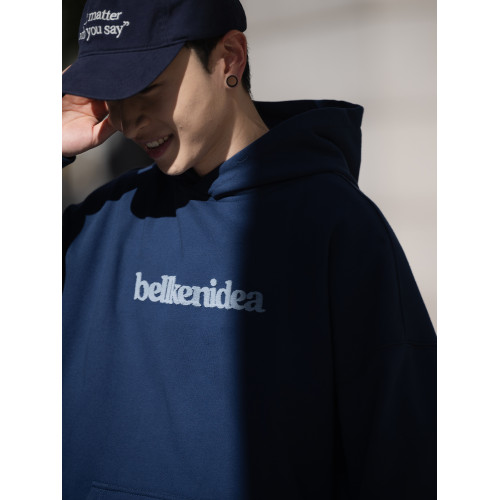 BELLKENIDEA 重磅445g連帽字母牙刷刺綉廓形寬松衛衣男女款潮流行 BELLKENIDEA 重磅445g連帽字母牙刷刺綉廓形寬松衛衣男女款潮流行