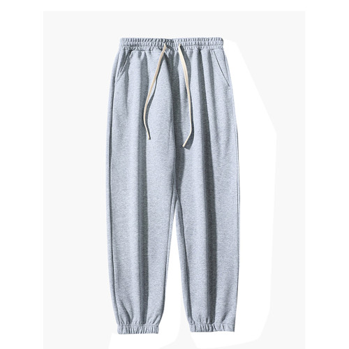 直筒衛褲男冬季垂感重磅灰色休閒長褲百搭運動褲學生寬松濶腿褲子 直筒衛褲男冬季垂感重磅灰色休閒長褲百搭運動褲學生寬松濶腿褲子