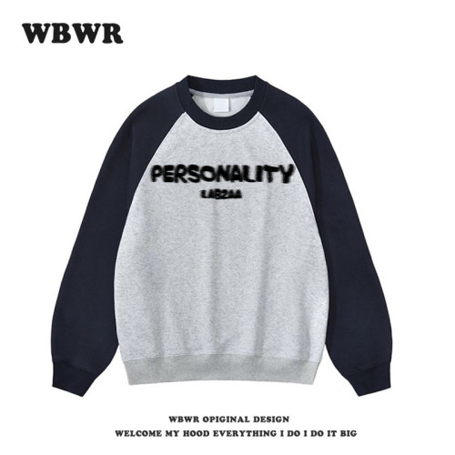 美式休閒字母印花撞色拼接衛衣男秋季街頭寬松百搭休閒插肩袖上衣 美式休閒字母印花撞色拼接衛衣男秋季街頭寬松百搭休閒插肩袖上衣