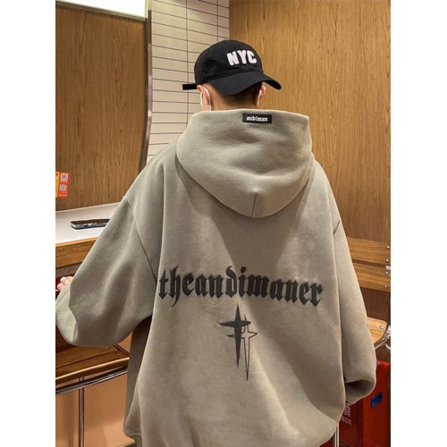 特大碼300斤美式復古連帽衛衣男裝秋冬季ins潮牌寬松休閒百搭外套 特大碼300斤美式復古連帽衛衣男裝秋冬季ins潮牌寬松休閒百搭外套