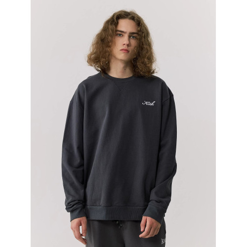 Kith 24ss Nelson基礎款秋冬落肩刺綉純棉圓領衛衣加絨打底長袖男 Kith 24ss Nelson基礎款秋冬落肩刺綉純棉圓領衛衣加絨打底長袖男